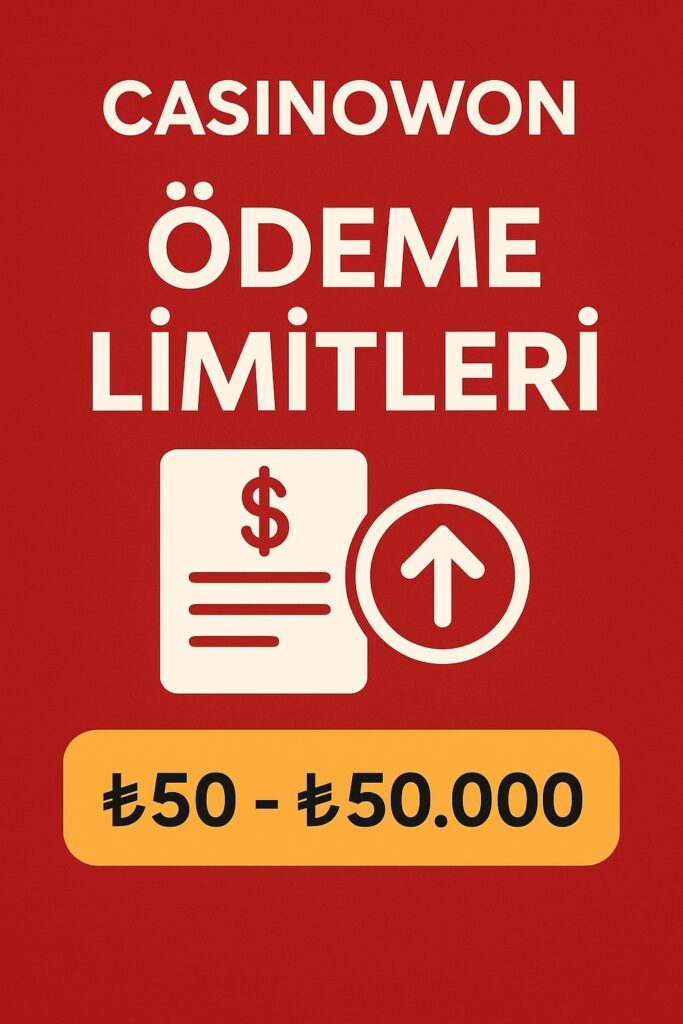 casinowon ödeme limitleri casinowon ödeme limitleri